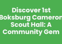 Discover 1st Boksburg Cameron Scout Hall: A Community Gem