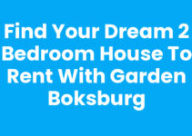 Find Your Dream 2 Bedroom House to Rent with Garden Boksburg