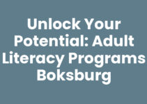 Unlock Your Potential: Adult Literacy Programs Boksburg