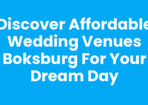 Discover Affordable Wedding Venues Boksburg for Your Dream Day