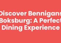 Discover Bennigans Boksburg: A Perfect Dining Experience