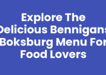 Explore the Delicious Bennigans Boksburg Menu for Food Lovers