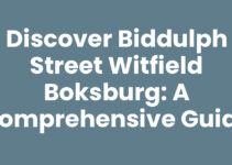 Discover Biddulph Street Witfield Boksburg: A Comprehensive Guide