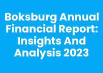 Boksburg Annual Financial Report: Insights and Analysis 2023