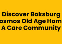 Discover Boksburg Cosmos Old Age Home: A Care Community
