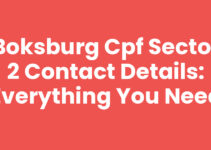 Boksburg CPF Sector 2 Contact Details: Everything You Need