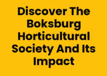 Discover the Boksburg Horticultural Society and Its Impact