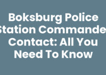 Boksburg Police Station Commander Contact: All You Need to Know
