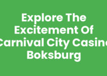 Explore the Excitement of Carnival City Casino Boksburg