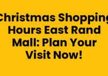 Christmas Shopping Hours East Rand Mall: Plan Your Visit Now!