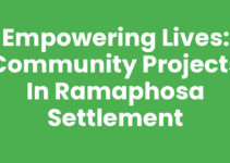 Empowering Lives: Community Projects in Ramaphosa Settlement