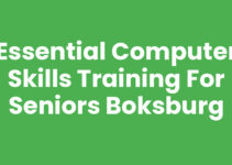 Essential Computer Skills Training for Seniors Boksburg