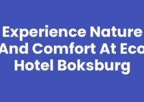 Experience Nature and Comfort at Eco Hotel Boksburg