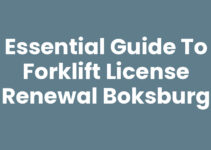 Essential Guide to Forklift License Renewal Boksburg