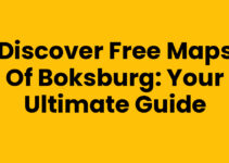 Discover Free Maps of Boksburg: Your Ultimate Guide