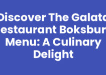 Discover the Galata Restaurant Boksburg Menu: A Culinary Delight