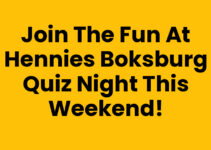 Join the Fun at Hennies Boksburg Quiz Night This Weekend!
