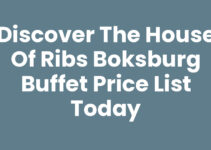Discover the House Of Ribs Boksburg Buffet Price List Today