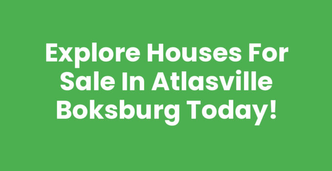 Explore Houses For Sale In Atlasville Boksburg Today!