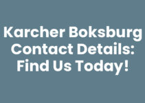 Karcher Boksburg Contact Details: Find Us Today!