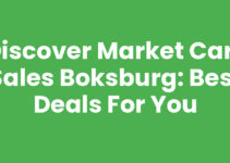 Discover Market Cars Sales Boksburg: Best Deals for You