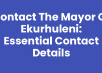 Contact the Mayor of Ekurhuleni: Essential Contact Details