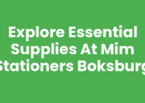 Explore Essential Supplies at Mim Stationers Boksburg