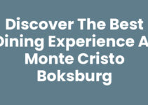 Discover the Best Dining Experience at Monte Cristo Boksburg