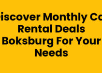 Discover Monthly Car Rental Deals Boksburg for Your Needs