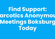 Find Support: Narcotics Anonymous Meetings Boksburg Today