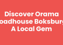Discover Orama Roadhouse Boksburg: A Local Gem