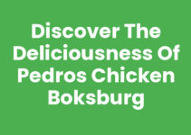 Discover the Deliciousness of Pedros Chicken Boksburg