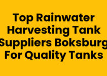 Top Rainwater Harvesting Tank Suppliers Boksburg for Quality Tanks