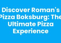 Discover Roman’s Pizza Boksburg: The Ultimate Pizza Experience