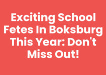 Exciting School Fetes in Boksburg This Year: Don’t Miss Out!