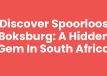 Discover Spoorloos Boksburg: A Hidden Gem in South Africa