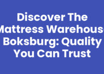 Discover The Mattress Warehouse Boksburg: Quality You Can Trust