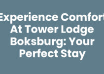 Experience Comfort at Tower Lodge Boksburg: Your Perfect Stay