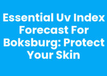 Essential UV Index Forecast for Boksburg: Protect Your Skin