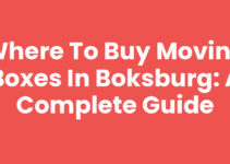 Where to Buy Moving Boxes in Boksburg: A Complete Guide